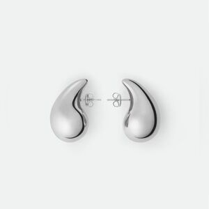Silver Teardrop Earrings